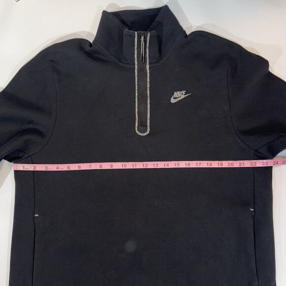 Nike Sportswear Tech Fleece Black 1/2 - Zip Pullover Sweatshirt  Men X-Large - Picture 5 of 9